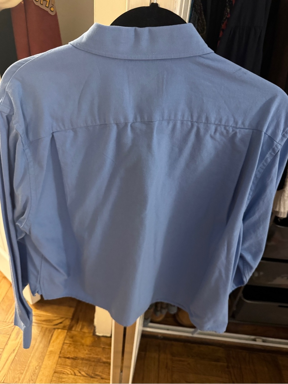 JW ANDERSON Light Blue Relaxed Button-Down Shirt (Uniqlo) - Picture 2 of 2